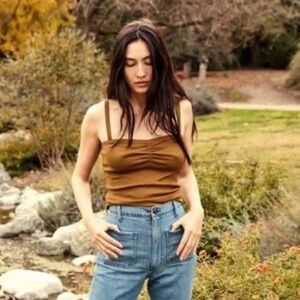 EUC Doen Kami Tank in Oak (Size: Small)